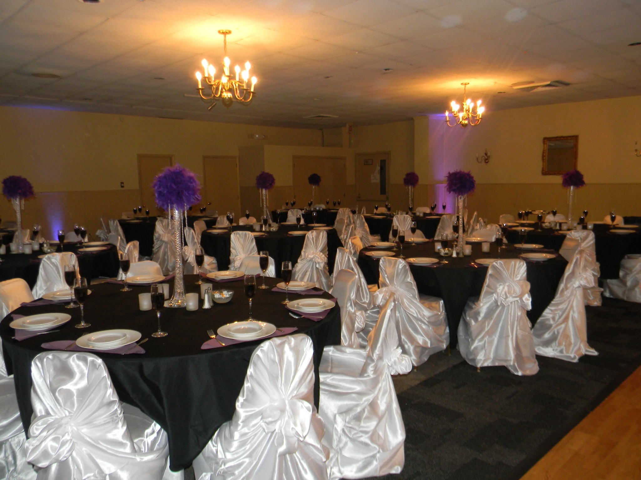 Elegant reception room