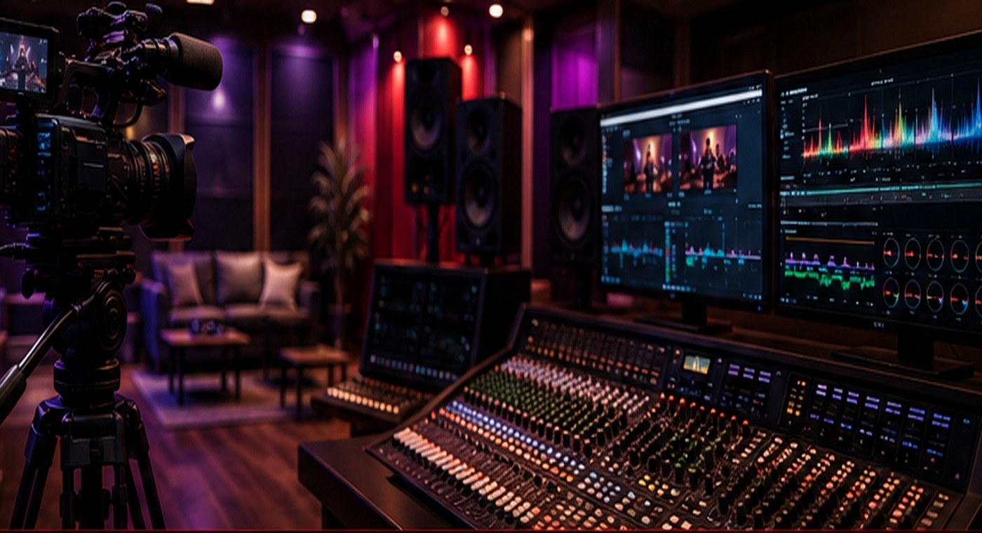 Illustrative multimedia production environment